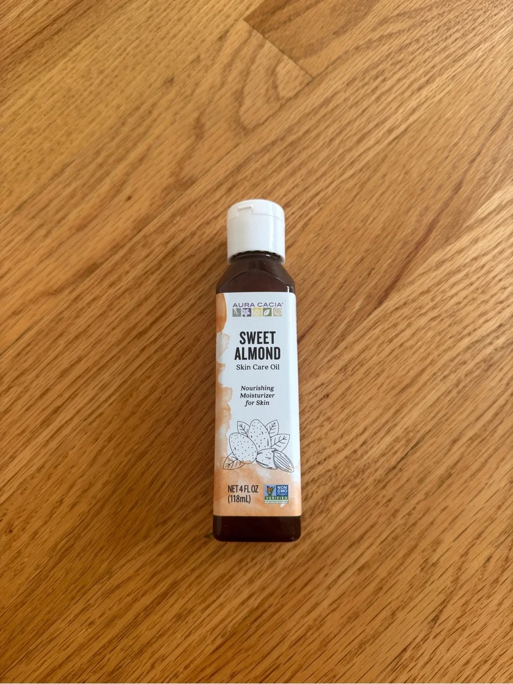 Sweet almond skin care oil moisturizer for skin